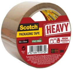 Ruban adhésif d'emballage polypropylène secure seal, 50 mm x 50 m