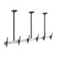 Equip 45"-50" Triple Screen Ceiling Mount