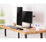 Equip Supporto da tavolo economico per doppio monitor da 17” a 32”