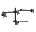Equip 17"-27" Articulating Triple Monitor Tabletop Stand