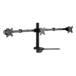 Equip 17"-27" Articulating Triple Monitor Tabletop Stand