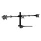 Equip 17"-27" Articulating Triple Monitor Tabletop Stand