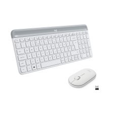 Logitech MK470 teclado Ratón incluido Oficina RF inalámbrico QWERTY Italiano Blanco