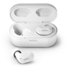 Auricular bluetooth belkin auc001btwh true wireless soundform color blanco