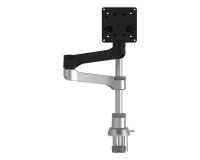 R-Go Tools Brazo de monitor R-Go Zepher Single, para un monitor, ajustable, capacidad de carga de 0-8 Kg, 100% circular, negro