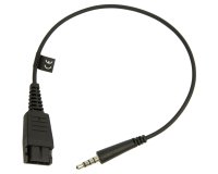 Jabra 8800-00-99 adattatore per inversione del genere dei cavi Quick Disconnect (QD) 3.5 mm Nero