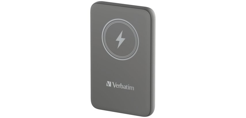 Verbatim Charge 'n' Go Lithium Polymère (LiPo) 10000 mAh Recharge sans fil Gris