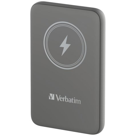 Verbatim Charge 'n' Go Lithium Polymère (LiPo) 10000 mAh Recharge sans fil Gris