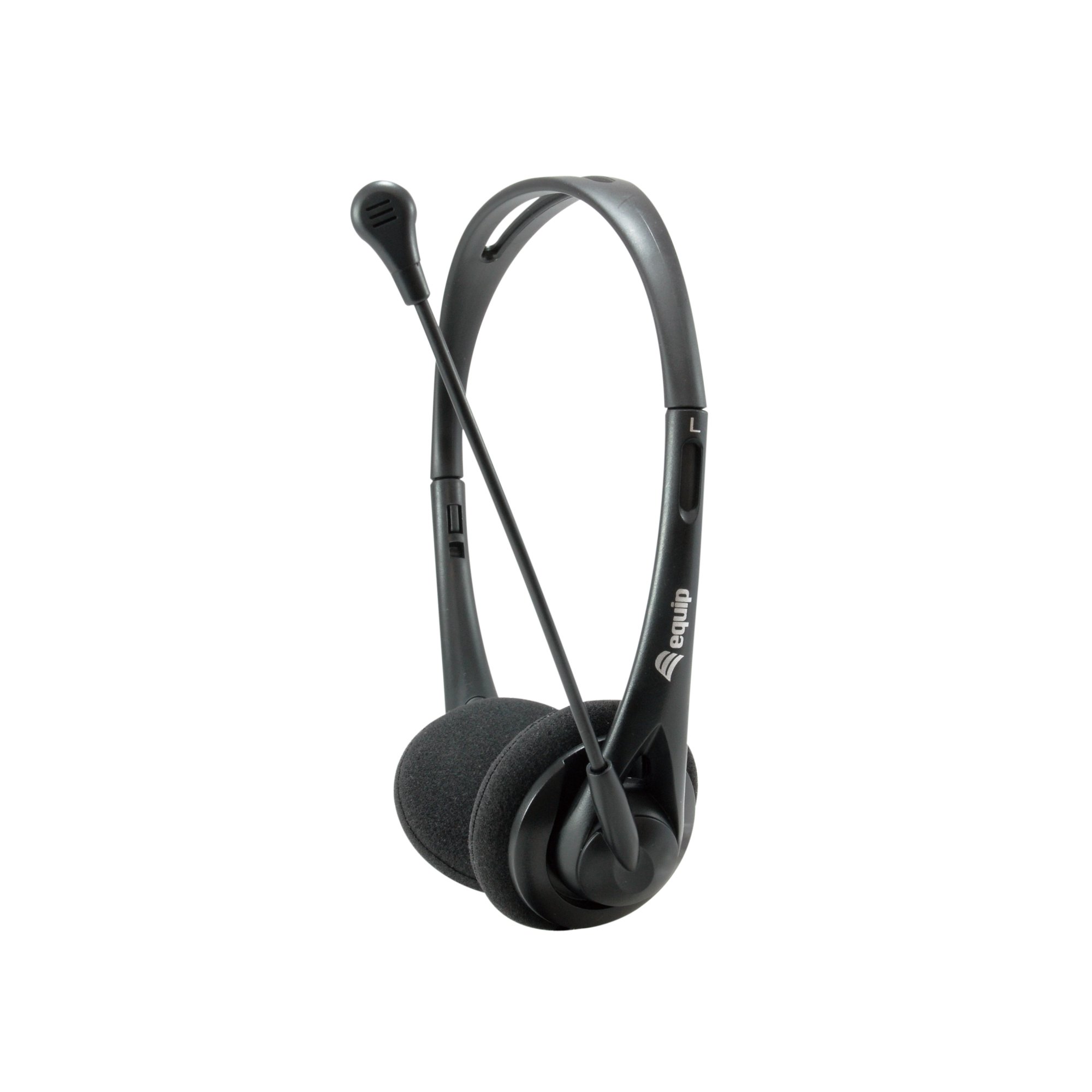 Equip Chat Headset Wired Head-band Calls/Music Black