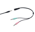 Equip Chat Headset Auriculares Alámbrico Diadema Llamadas/Música Negro