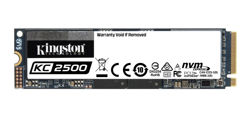 Kingston Technology KC2500 2 To M.2 PCI Express 3.0 NVMe 3D TLC
