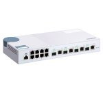 QNAP QSW-M408-4C commutateur réseau Géré L2 Gigabit Ethernet (10/100/1000) Blanc