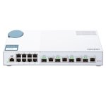 QNAP QSW-M408-4C commutateur réseau Géré L2 Gigabit Ethernet (10/100/1000) Blanc