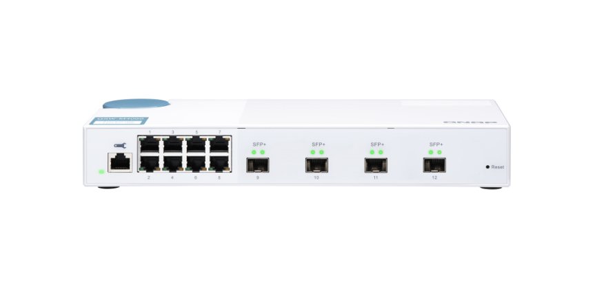 QNAP QSW-M408S switch Gestionado L2 Gigabit Ethernet (10/100/1000) Blanco