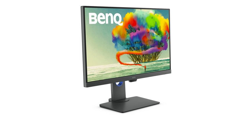 BenQ PD2705Q computer monitor 68.6 cm (27") 2560 x 1440 pixels Quad HD LED Grey