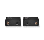 Lindy 70456 extensor audio/video Transmisor y receptor de señales AV Negro
