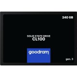 Goodram CL100 gen.3 240 GB 2.5" Serial ATA III 3D NAND