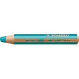 Crayon stabilo woody 3 in 1 multi-talents coloris vert    jade