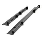 StarTech.com Rails de Montage pour Serveur 1U 19" - Profondeur Ajustable de 61 à 91,4cm - Rails de Montage Universels à 4 Montants - Kit de Montage pour Équipement Réseau/Serveur/UPS HPE ProLiant Dell PowerEdge