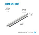 HP Rechargeable MPP 2.0 Tilt Pen (Black)