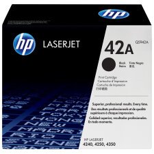 HP 42A toner LaserJet noir authentique