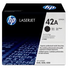 HP 42A toner LaserJet noir authentique