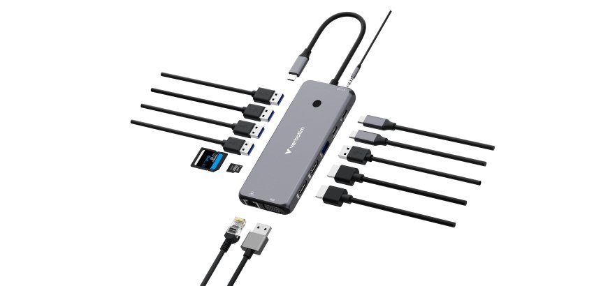 Verbatim CMH-14 USB Type-C 5000 Mbit/s Silver
