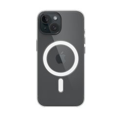 Apple Coque transparente avec MagSafe pour iPhone 15