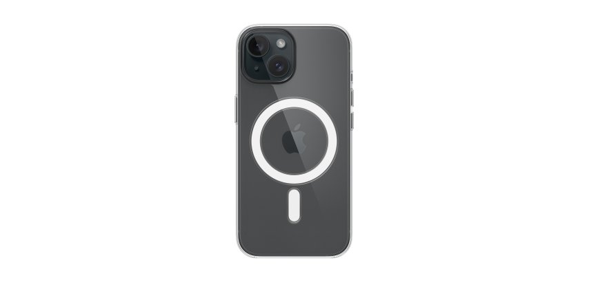Apple iPhone 15 Clear Case with MagSafe
