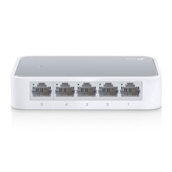 Commutateur réseau géré Fast éthernet (10/100) TP-Link TL-SF1005D blanc