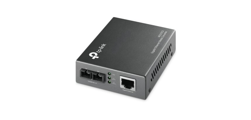 TP-Link MC210CS convertisseur de support réseau 1000 Mbit/s 1310 nm Monomode Noir