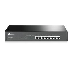 TP-Link TL-SG1008MP commutateur réseau Non-géré Gigabit Ethernet (10/100/1000) Connexion Ethernet, supportant l'alimentation via ce port (PoE) Noir
