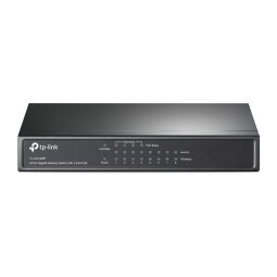 TP-Link TL-SG1008P Géré Gigabit Ethernet (10/100/1000) Connexion Ethernet, supportant l'alimentation via ce port (PoE) Gris