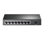 TP-Link TL-SG1008P Géré Gigabit Ethernet (10/100/1000) Connexion Ethernet, supportant l'alimentation via ce port (PoE) Gris