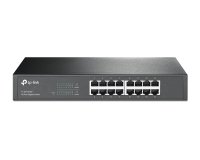 TP-Link TL-SG1016D(UN) commutateur réseau Non-géré L2 Gigabit Ethernet (10/100/1000) Noir