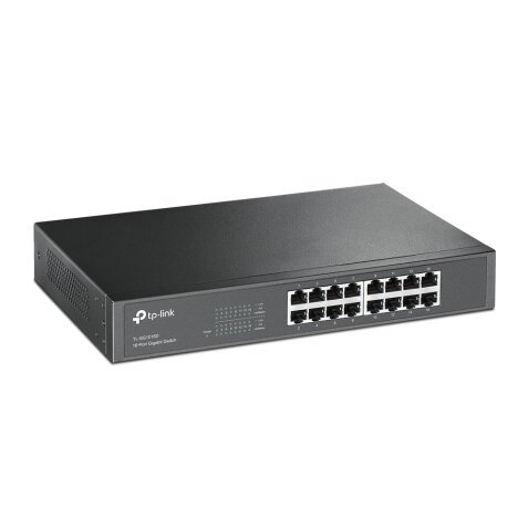 TP-Link TL-SG1016D Non-géré Gigabit Ethernet (10/100/1000) Noir