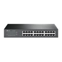 TP-Link TL-SG1024DE Gestionado L2 Gigabit Ethernet (10/100/1000) 1U Negro