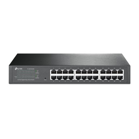 TP-Link TL-SG1024DE Gestionado L2 Gigabit Ethernet (10/100/1000) 1U Negro