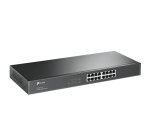TP-Link TL-SG1016 Non-géré Gigabit Ethernet (10/100/1000) 1U Noir