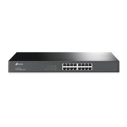 TP-Link TL-SG1016 Non-géré Gigabit Ethernet (10/100/1000) 1U Noir