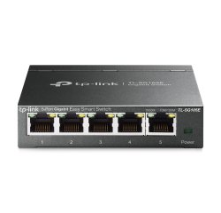 TP-Link TL-SG105E switch Gestionado L2 Gigabit Ethernet (10/100/1000) Negro