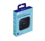 TP-Link UH400 hub & concentrateur USB 3.2 Gen 1 (3.1 Gen 1) Type-A 5000 Mbit/s Noir