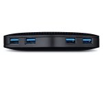 TP-Link UH400 hub & concentrateur USB 3.2 Gen 1 (3.1 Gen 1) Type-A 5000 Mbit/s Noir