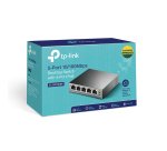 TP-Link TL-SF1005P commutateur réseau Non-géré Fast Ethernet (10/100) Connexion Ethernet, supportant l'alimentation via ce port (PoE) Noir