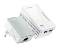 TP-Link TL-WPA4220 KIT Adaptateur réseau CPL 300 Mbit/s Ethernet/LAN Wifi Blanc 1 pièce(s)