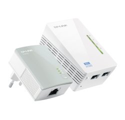 TP-Link TL-WPA4220 KIT Adaptateur réseau CPL 300 Mbit/s Ethernet/LAN Wifi Blanc 1 pièce(s)