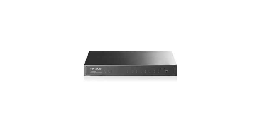 TP-Link JetStream TL-SG2008 switch Gestionado L2/L2+ Gigabit Ethernet (10/100/1000) Negro