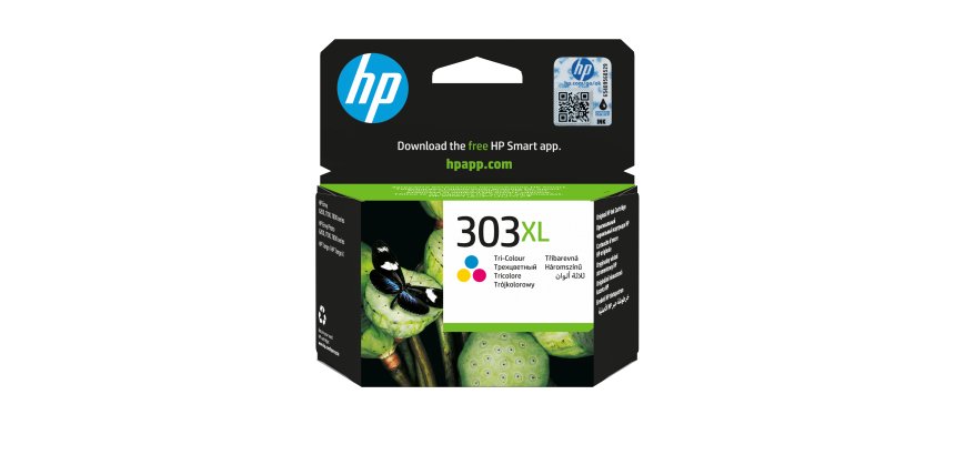 HP Cartouche d’encre trois couleurs 303XL grande capacité authentique