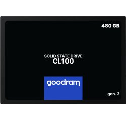 Goodram CL100 gen.3 480 GB 2.5" Serial ATA III 3D NAND