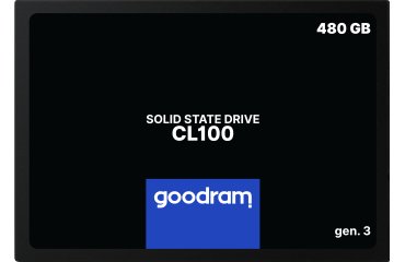 Goodram CL100 gen.3 480 GB 2.5" Serial ATA III 3D NAND